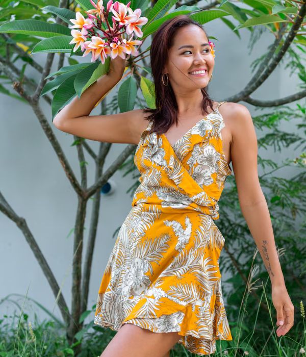 Women’s Floral Midi Dress